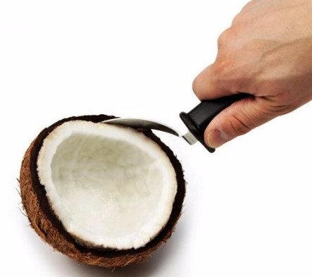 Как почистить кокос с фото